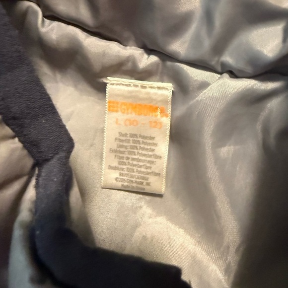 Gymboree Silver Puffer Vest and Green Puffer Hooded Vest - Picture 8 of 8